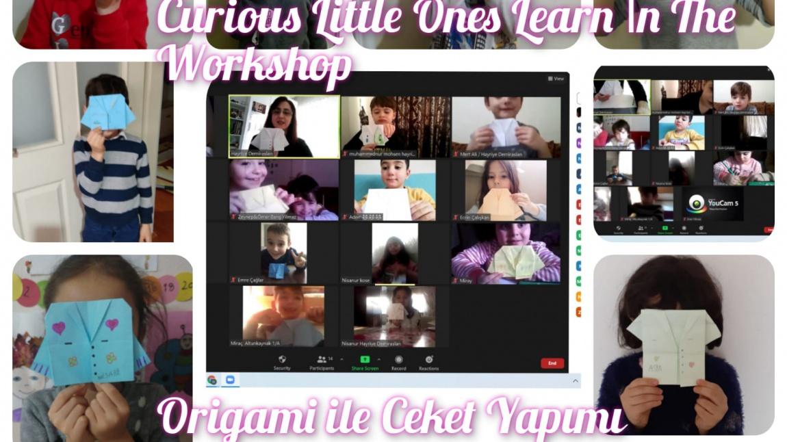 CURİOUS LİTTLE ONES LEARN İN THE WORKSHOP